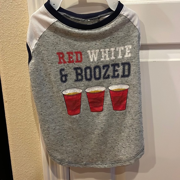 Funny Patriotic Dog T-shirt - Picture 1 of 6